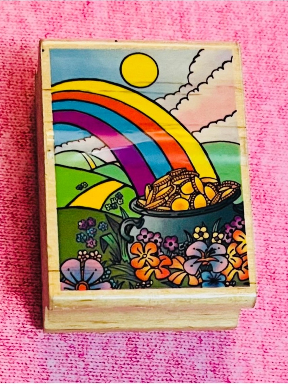 Pretty RARE 8pc Detailed Stamp Set - Picture 8 of 11